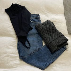 Charcoal Infinity Scarf